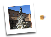 Guides, Visits, Guided Tours, Mosaic, mosaics, art, Tourism, Bologna - Guides and Guided Tours in Emilia-Romagna, Bologna guides, itineraries, Neptune's Fountain, Piazza Maggiore, St. Petronius, St. Stephen, Town Hall, two towers, University
